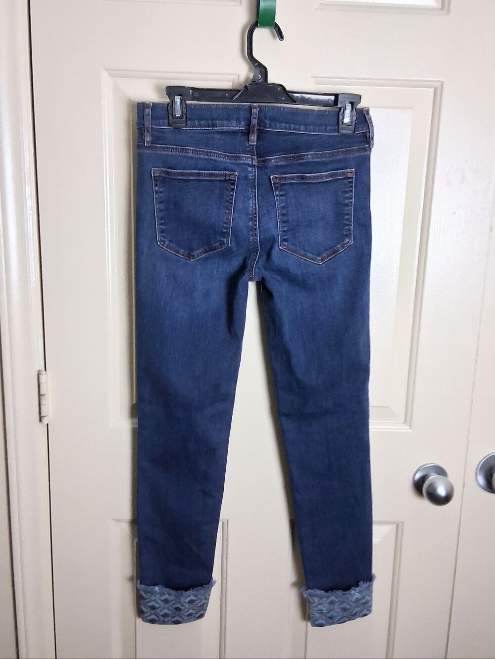 Loft Women Modern Skinny Cropped Denim De Jeams Size 2 - Picture 4 of 7